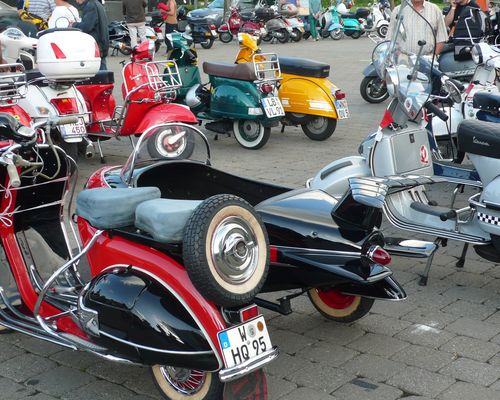 Vespa World Days - Belgien 2013